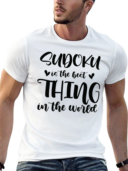 Sudoku is The Best Thing T-Shirt