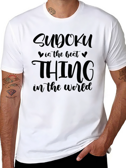 Sudoku is The Best Thing T-Shirt