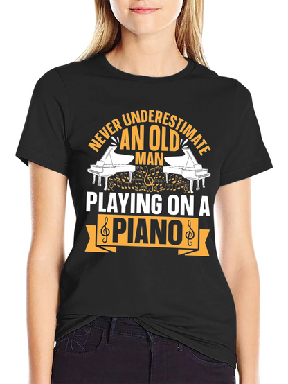 Never Underestimate an Old Man T-Shirt
