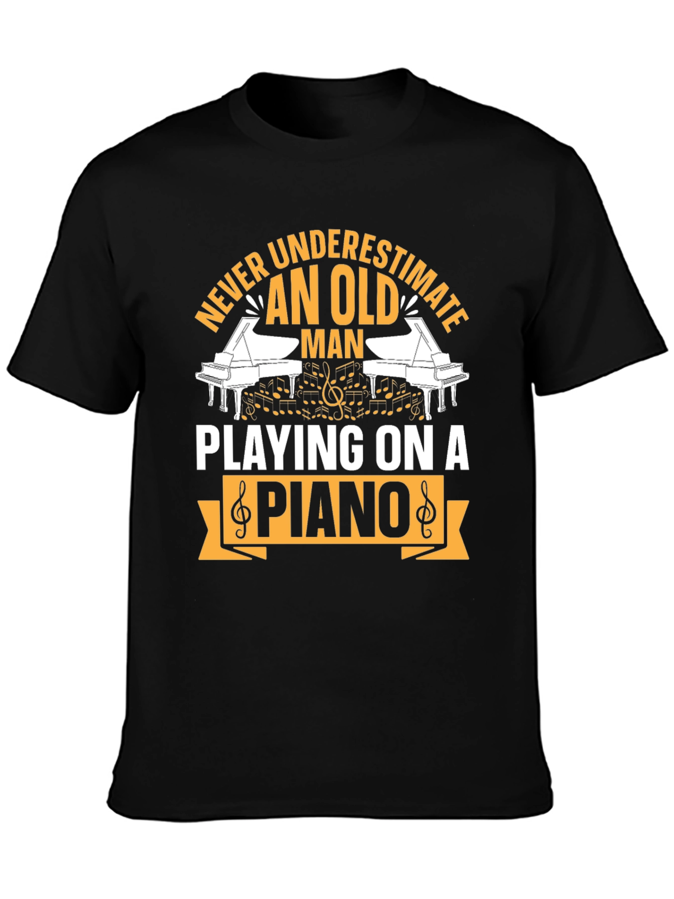 Never Underestimate an Old Man T-Shirt