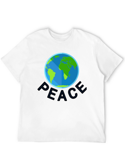 Peace Earth Graphic T-Shirt
