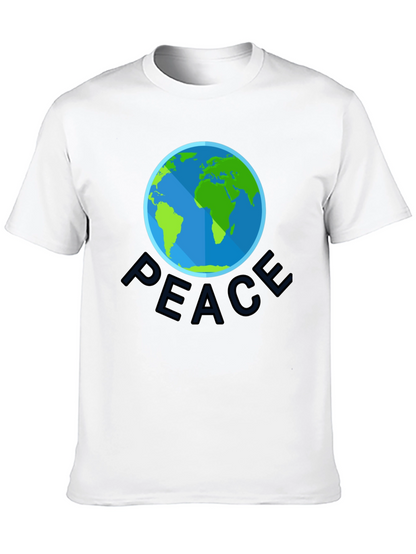 Peace Earth Graphic T-Shirt