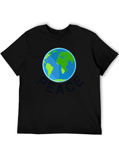 Peace Earth Graphic T-Shirt