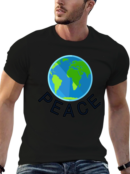 Peace Earth Graphic T-Shirt
