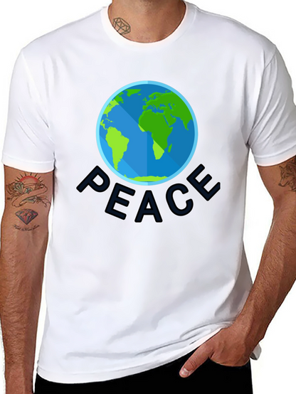 Peace Earth Graphic T-Shirt