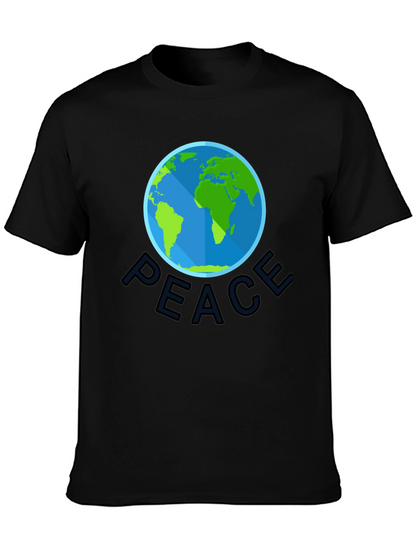 Peace Earth Graphic T-Shirt