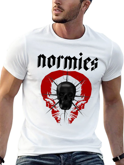 Normies Skull Graphic Black T-Shirt
