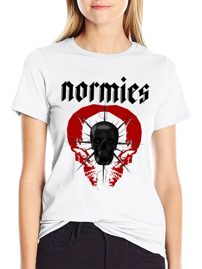 Normies Skull Graphic Black T-Shirt