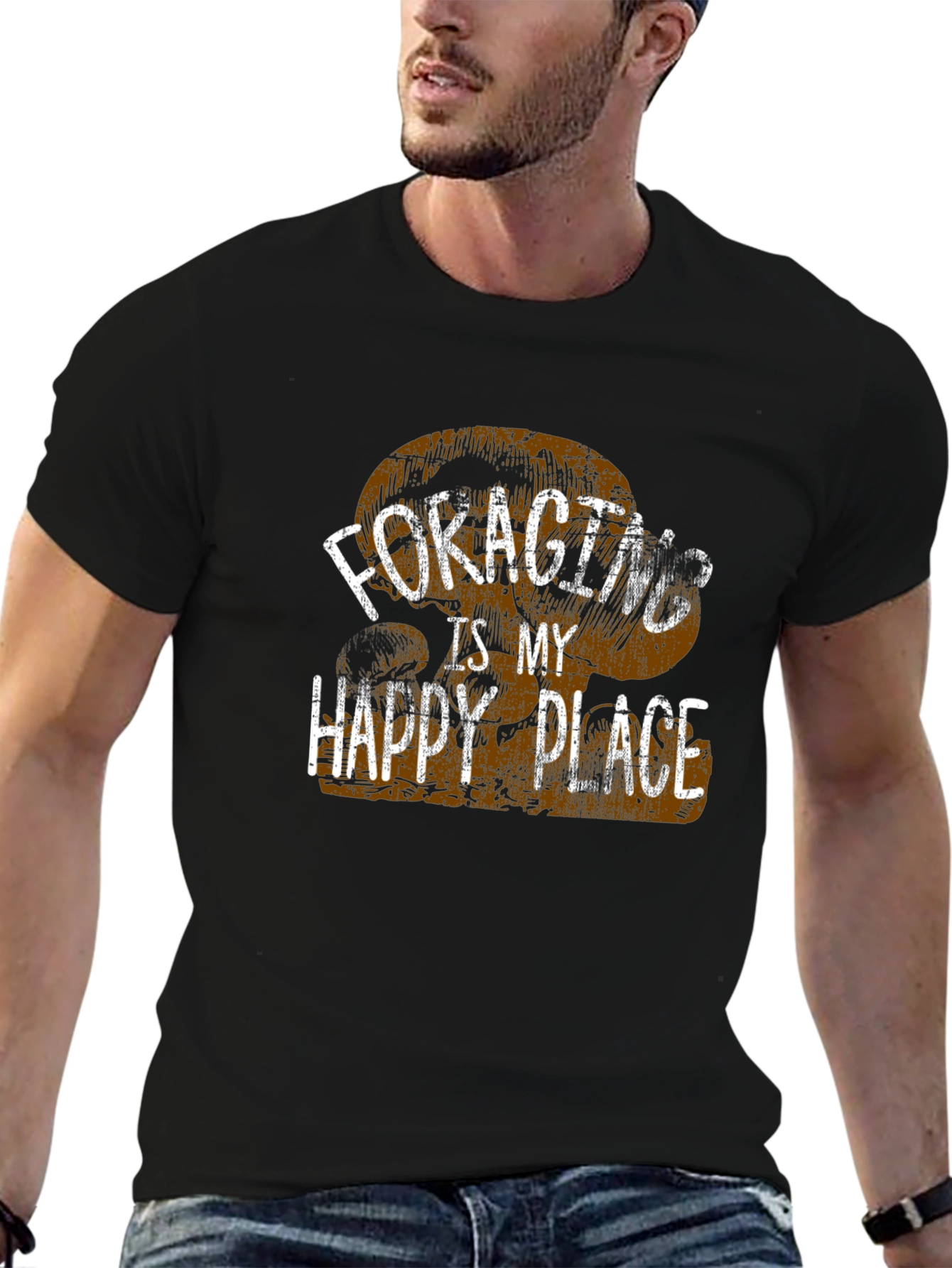 Foraging Is My Happy Place - Graphic Tee