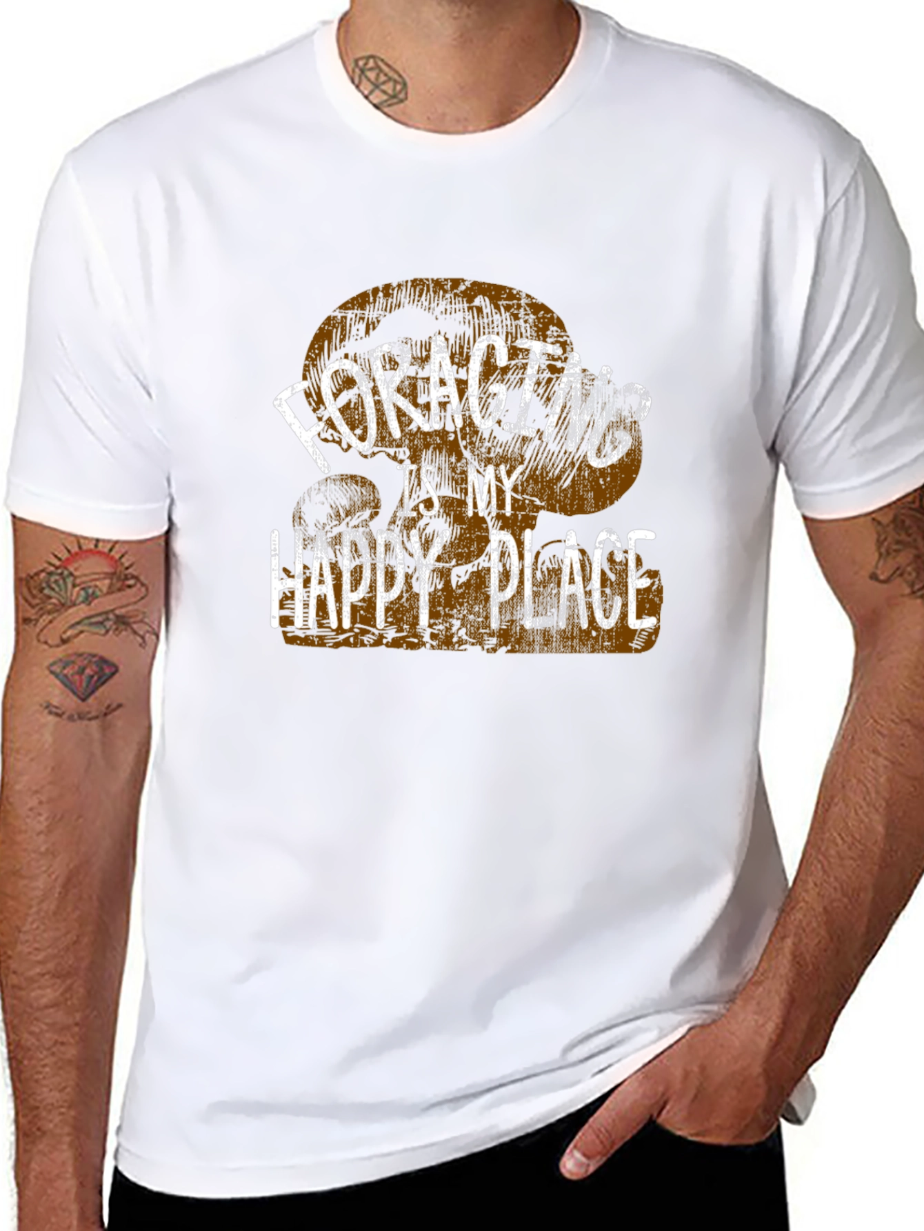 Foraging Is My Happy Place - Graphic Tee