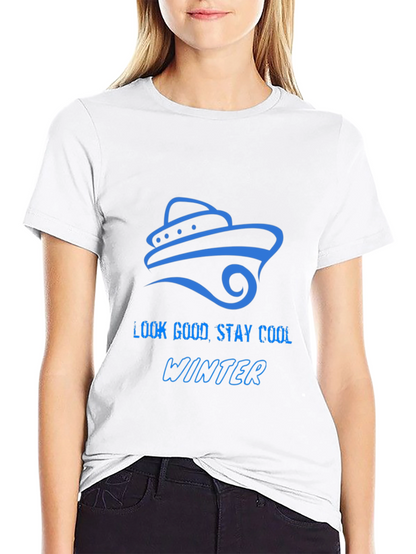 Cool Winter Ship T-Shirt