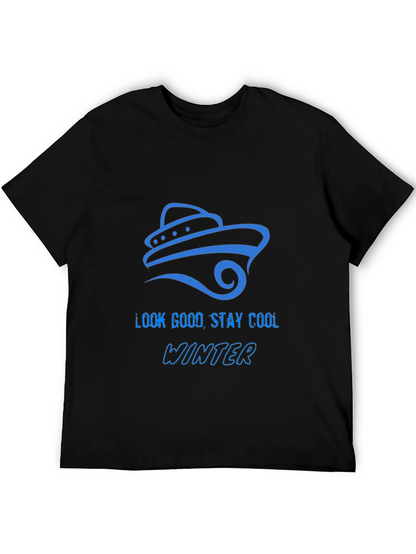 Cool Winter Ship T-Shirt
