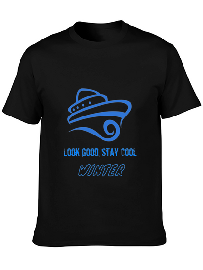 Cool Winter Ship T-Shirt