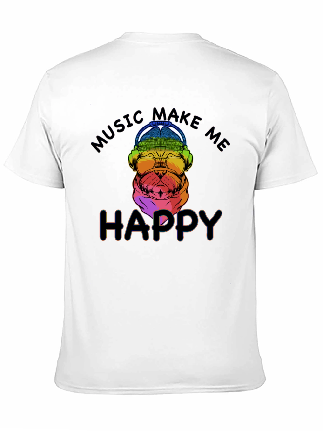 Music Makes Me Happy T-Shirt