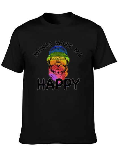 Music Makes Me Happy T-Shirt