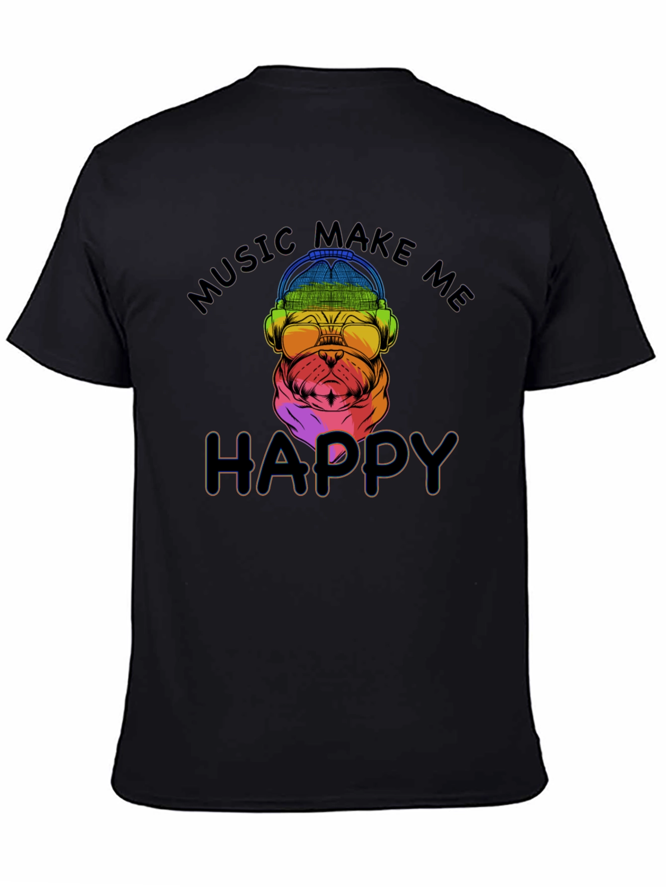 Music Makes Me Happy T-Shirt