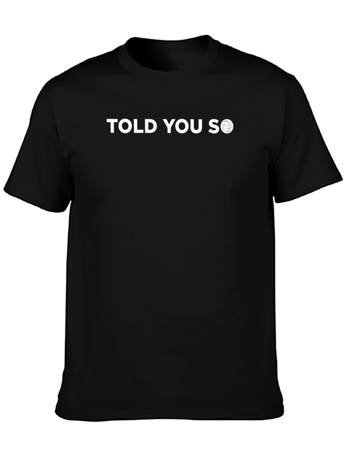 Told You So Black Graphic Tee