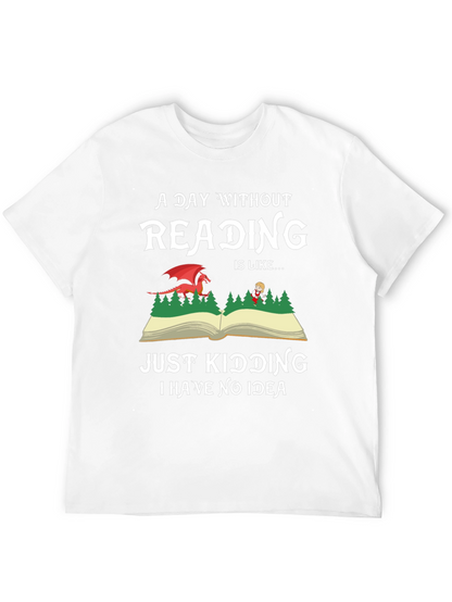 A Day Without Reading Graphic Tee