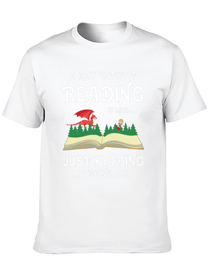 A Day Without Reading Graphic Tee