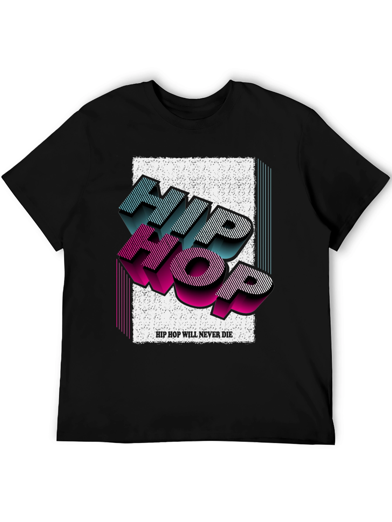 Hip Hop Never Die Graphic T-Shirt