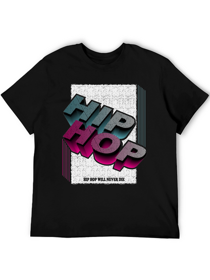 Hip Hop Never Die Graphic T-Shirt