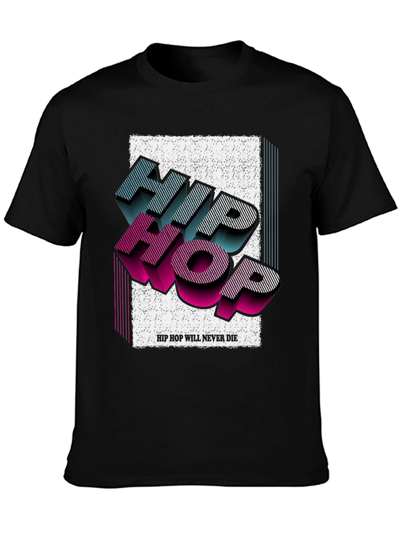 Hip Hop Never Die Graphic T-Shirt
