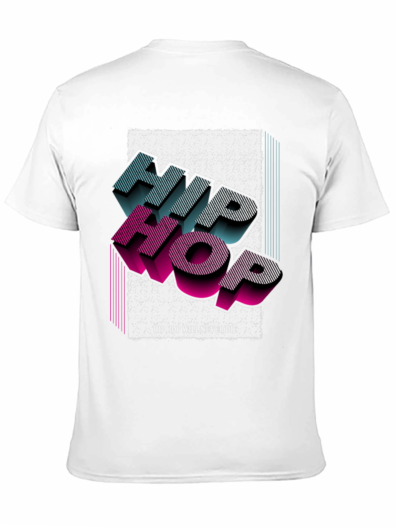 Hip Hop Never Die Graphic T-Shirt