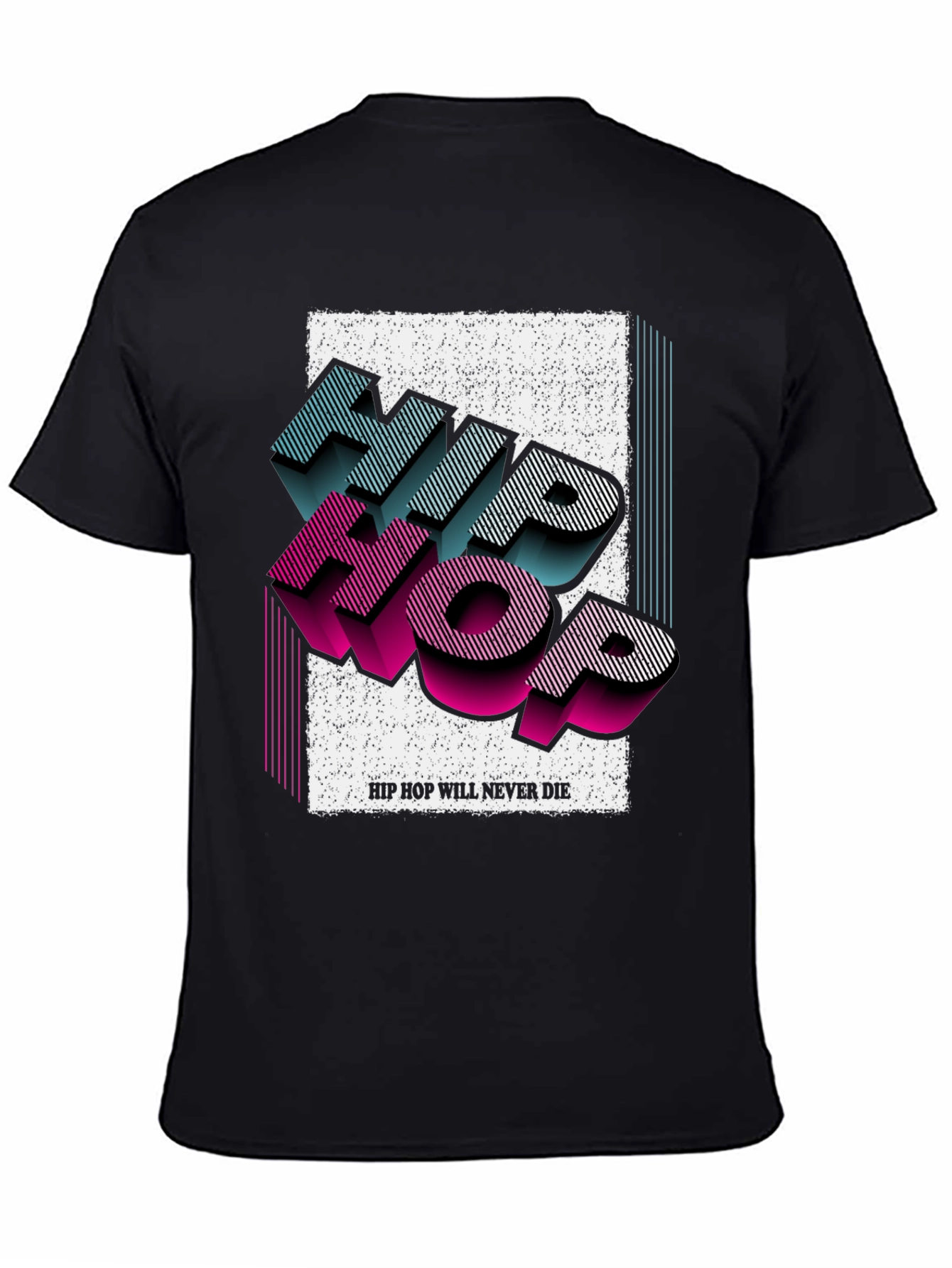 Hip Hop Never Die Graphic T-Shirt