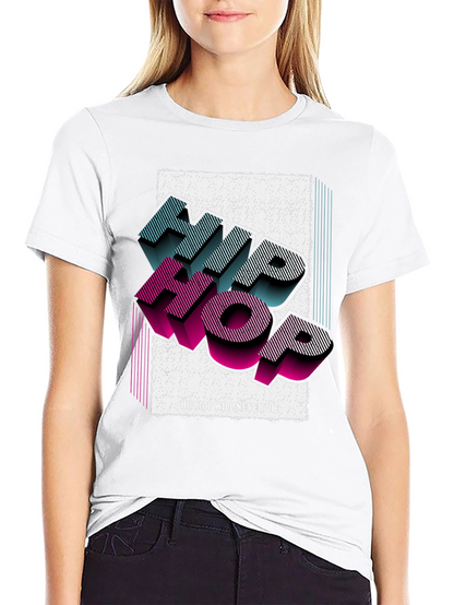 Hip Hop Never Die Graphic T-Shirt
