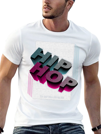 Hip Hop Never Die Graphic T-Shirt