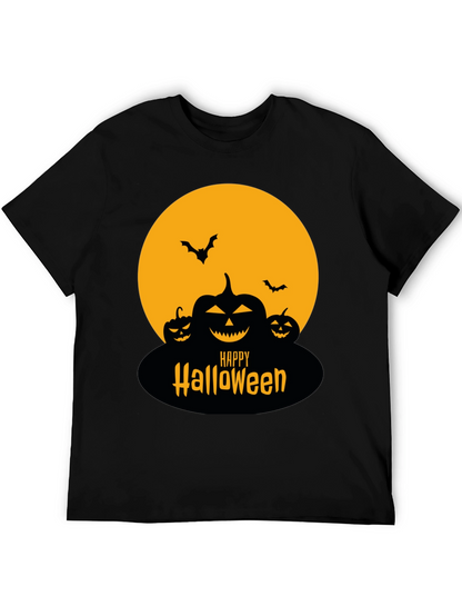 Happy Halloween T-Shirt - Spooky Pumpkin Design