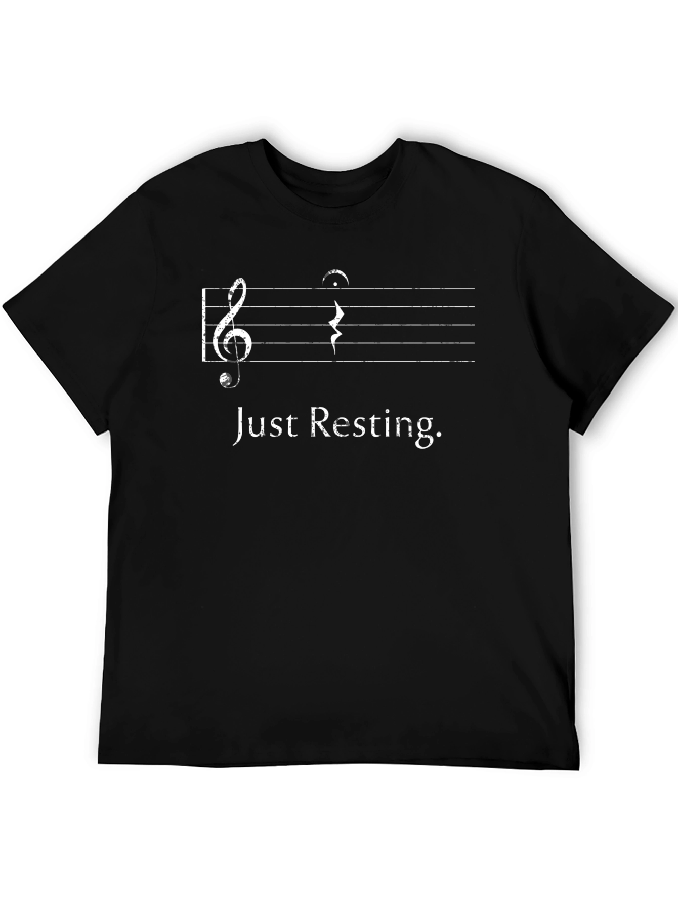 Just Resting Music T-Shirt - Funny Musician Tee