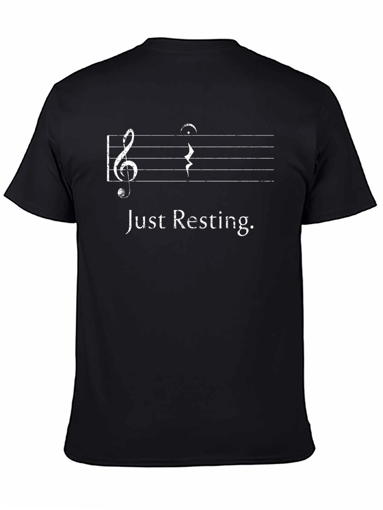 Just Resting Music T-Shirt - Funny Musician Tee