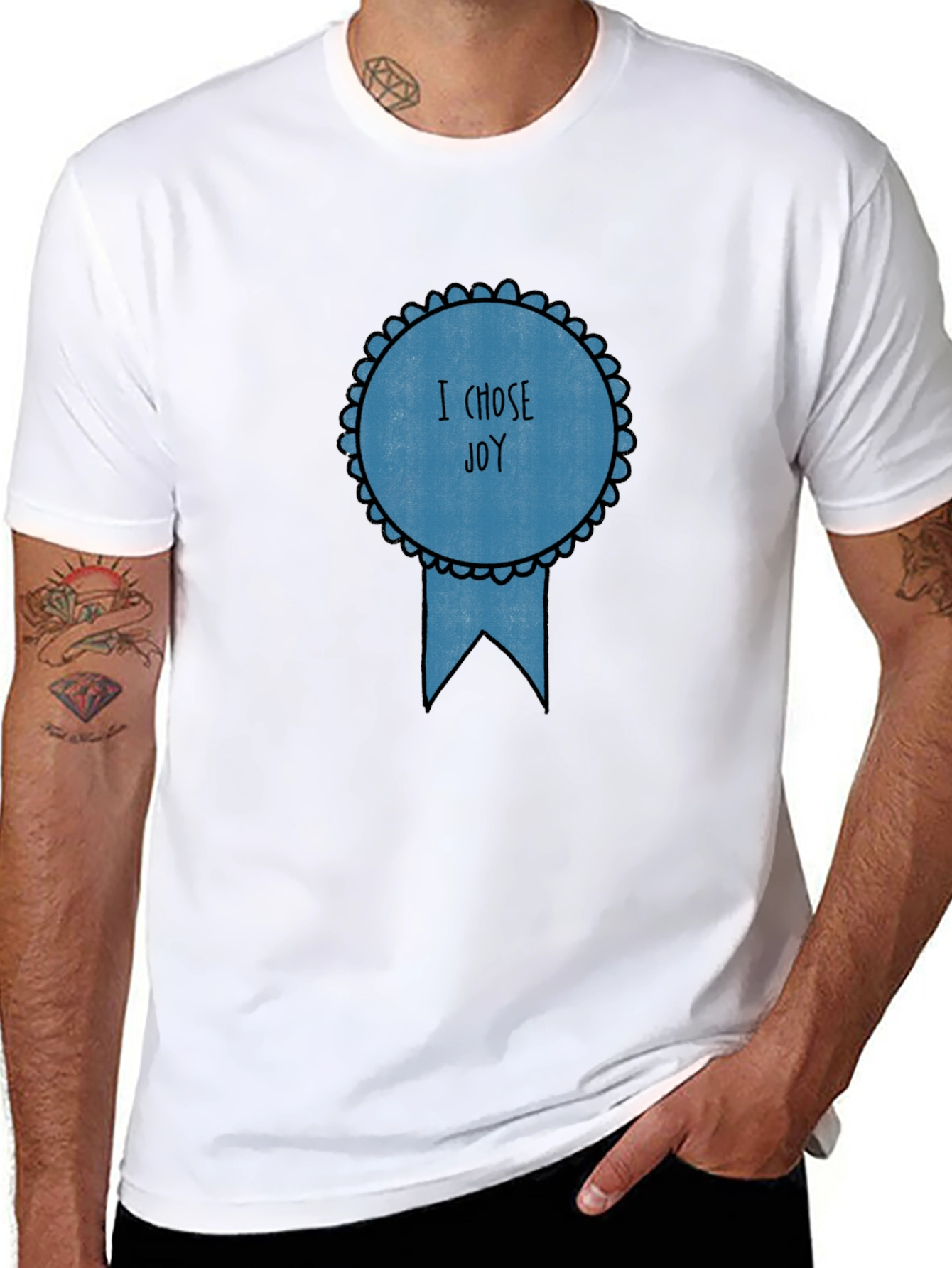 I Chose Joy T-Shirt Black