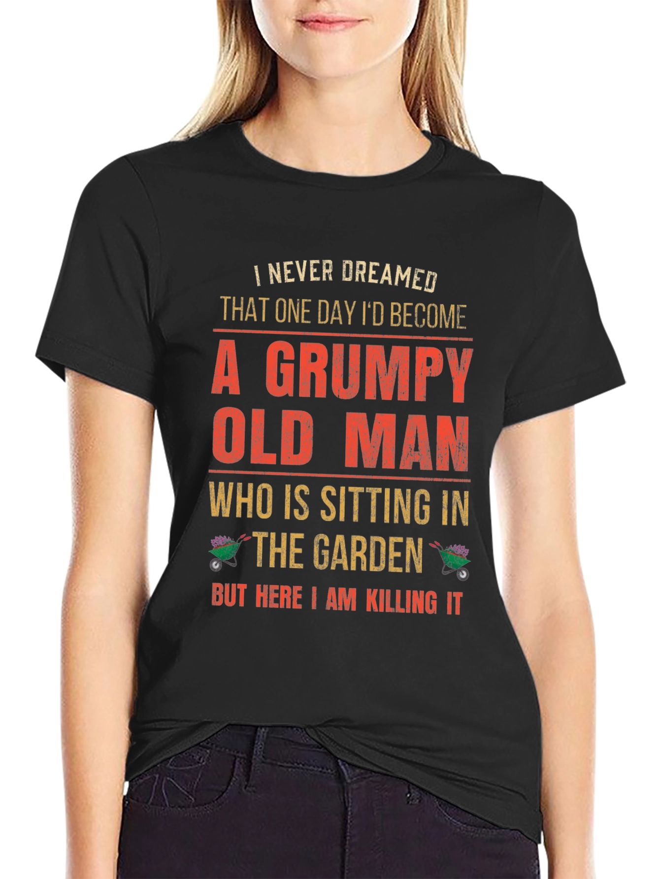 Grumpy Old Man Garden T-Shirt