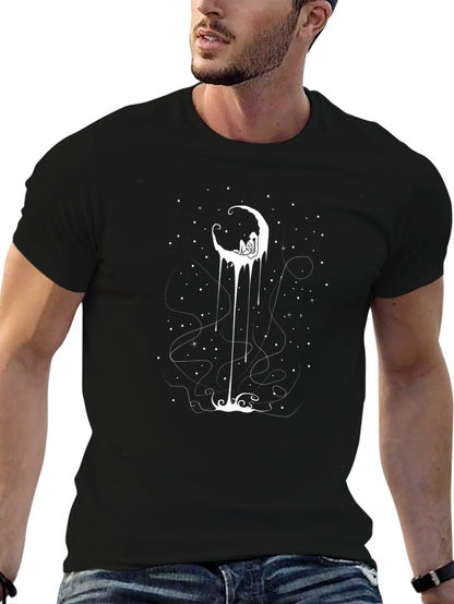 Moon Child Black T-Shirt
