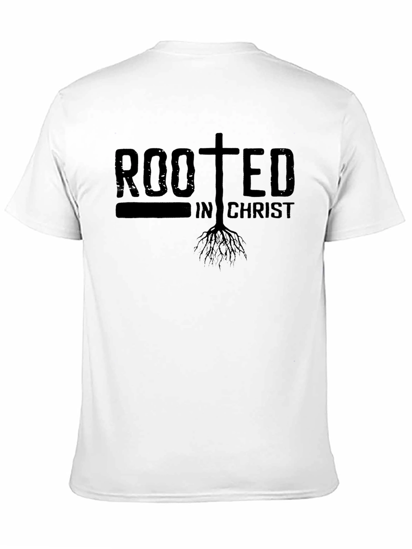 Rooted in Christ T-Shirt - Christian Faith Tee