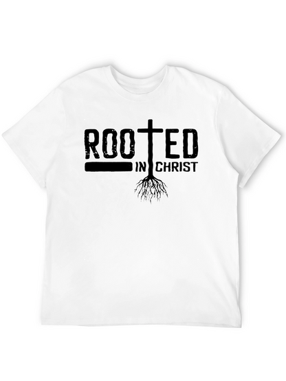 Rooted in Christ T-Shirt - Christian Faith Tee