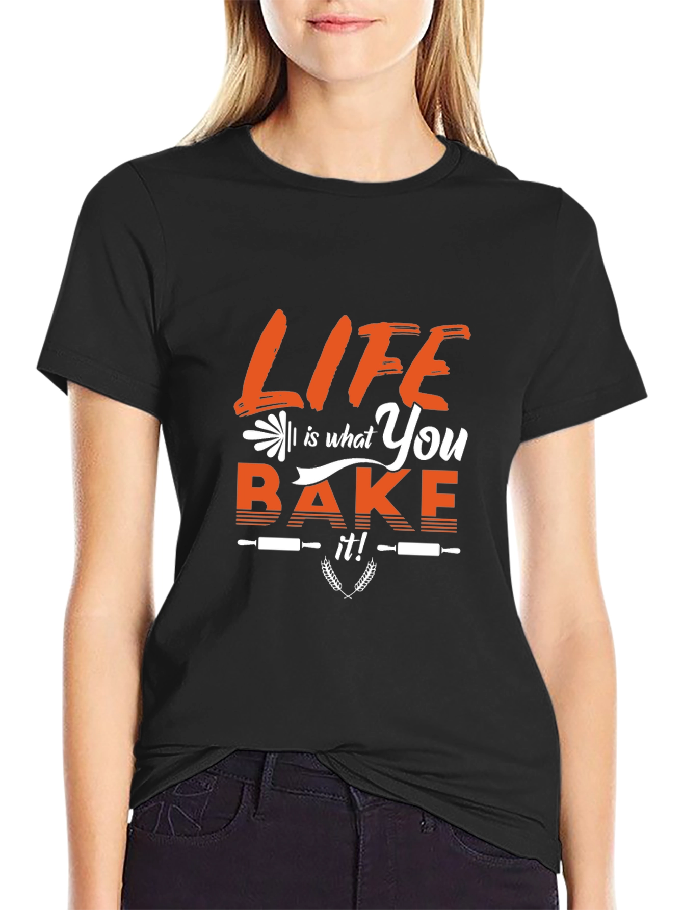 Life is What You Bake It Graphic T-Shirt
