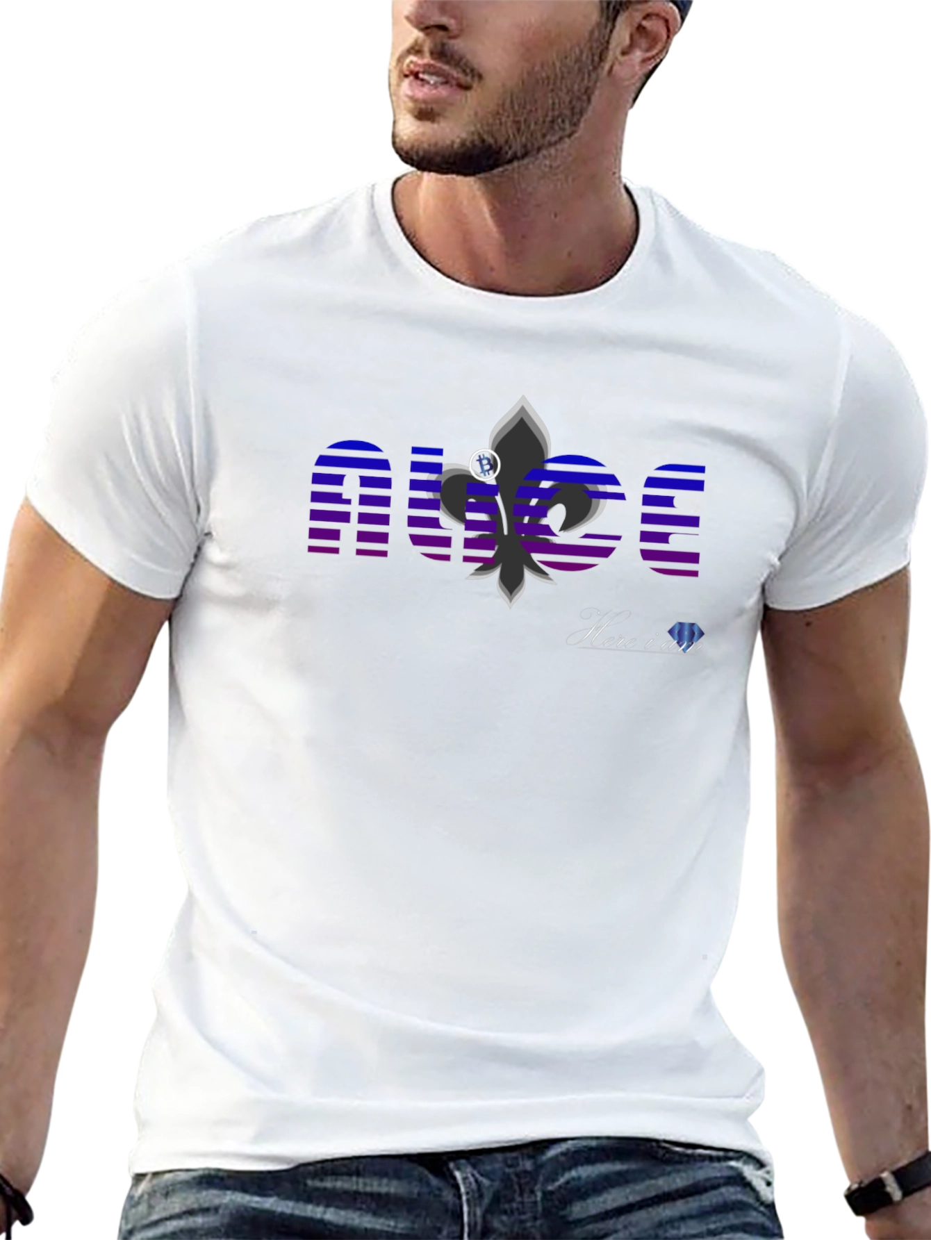 NOLA Graphic Tee - Mens Black Cotton T-Shirt