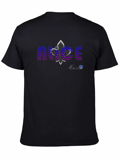 NOLA Graphic Tee - Mens Black Cotton T-Shirt