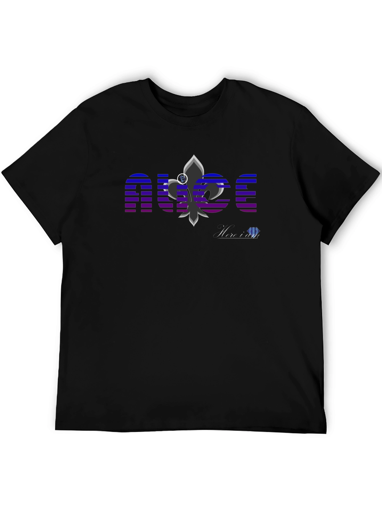 NOLA Graphic Tee - Mens Black Cotton T-Shirt
