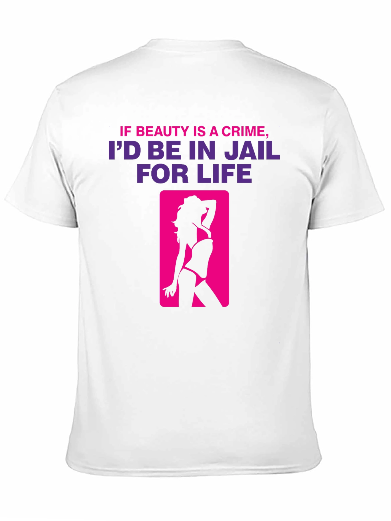 Beauty Crime T-Shirt - Jail For Life Tee