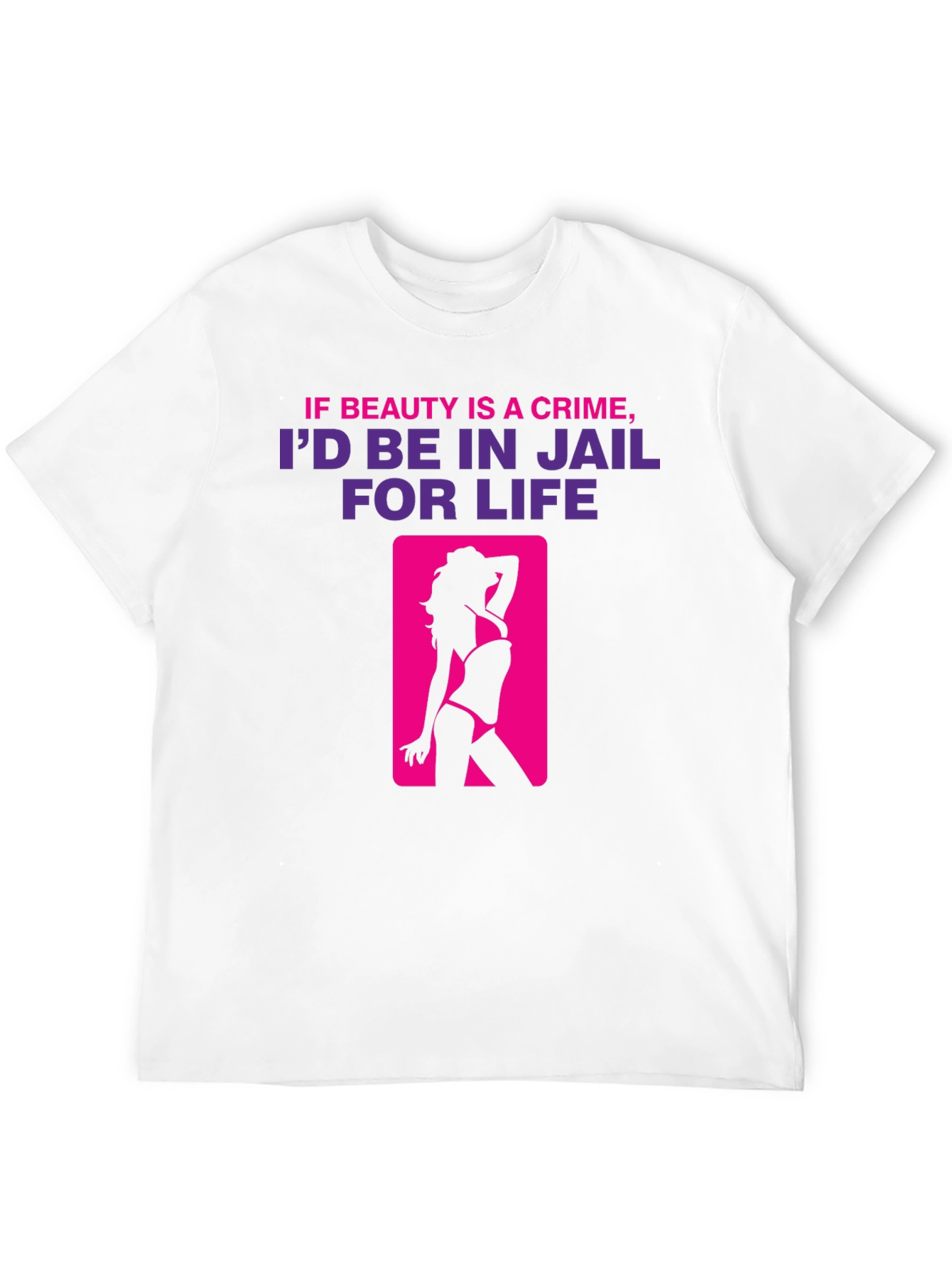 Beauty Crime T-Shirt - Jail For Life Tee
