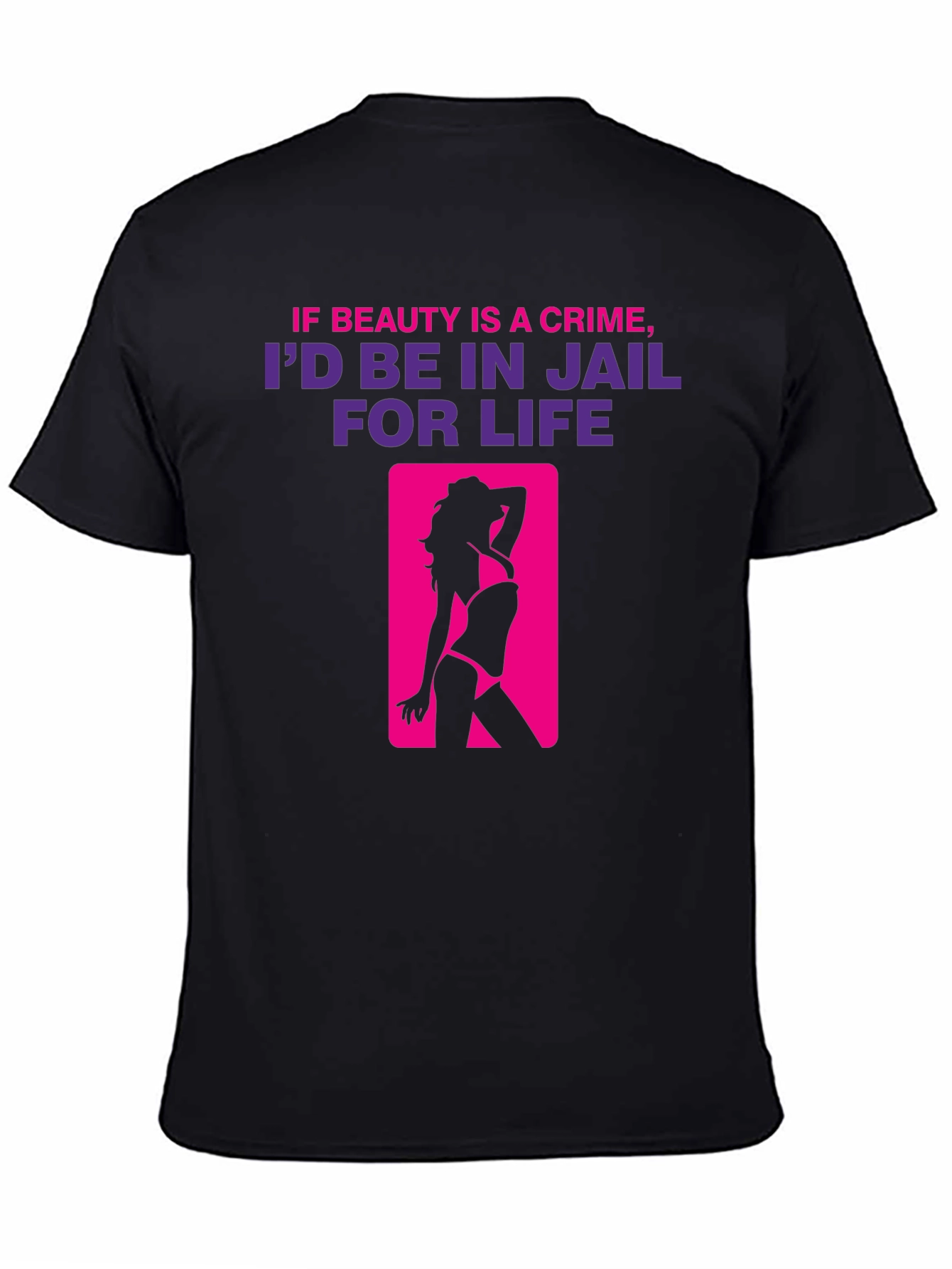 Beauty Crime T-Shirt - Jail For Life Tee