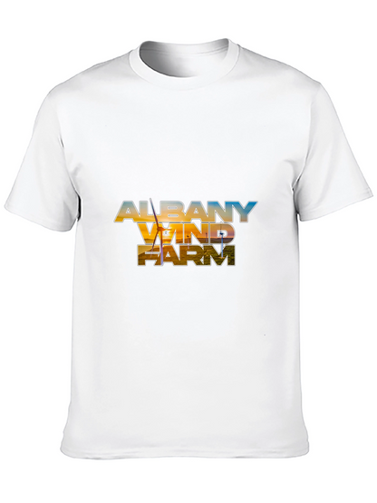 Albany Wind Farm Black T-Shirt