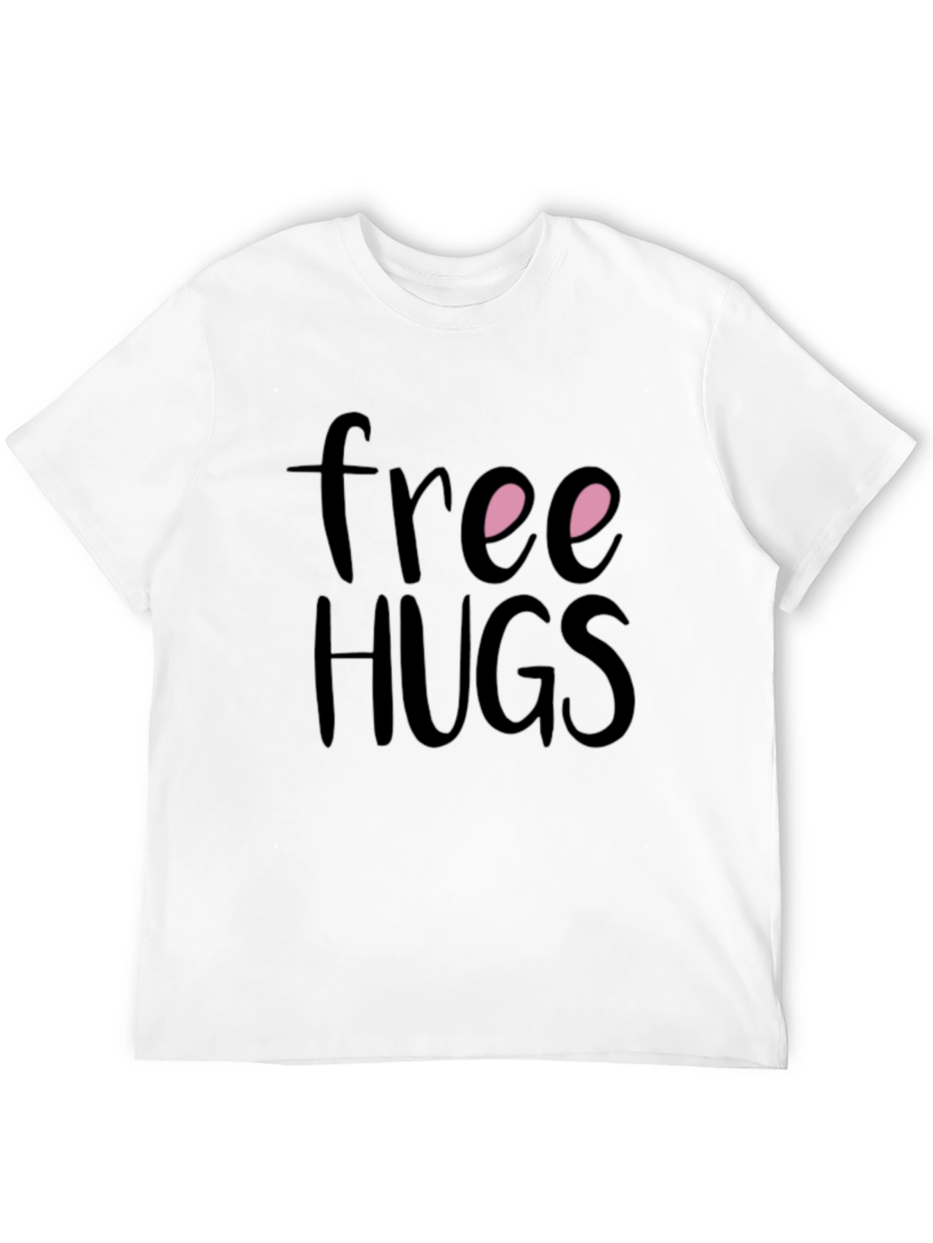 Free Hugs Black T-Shirt