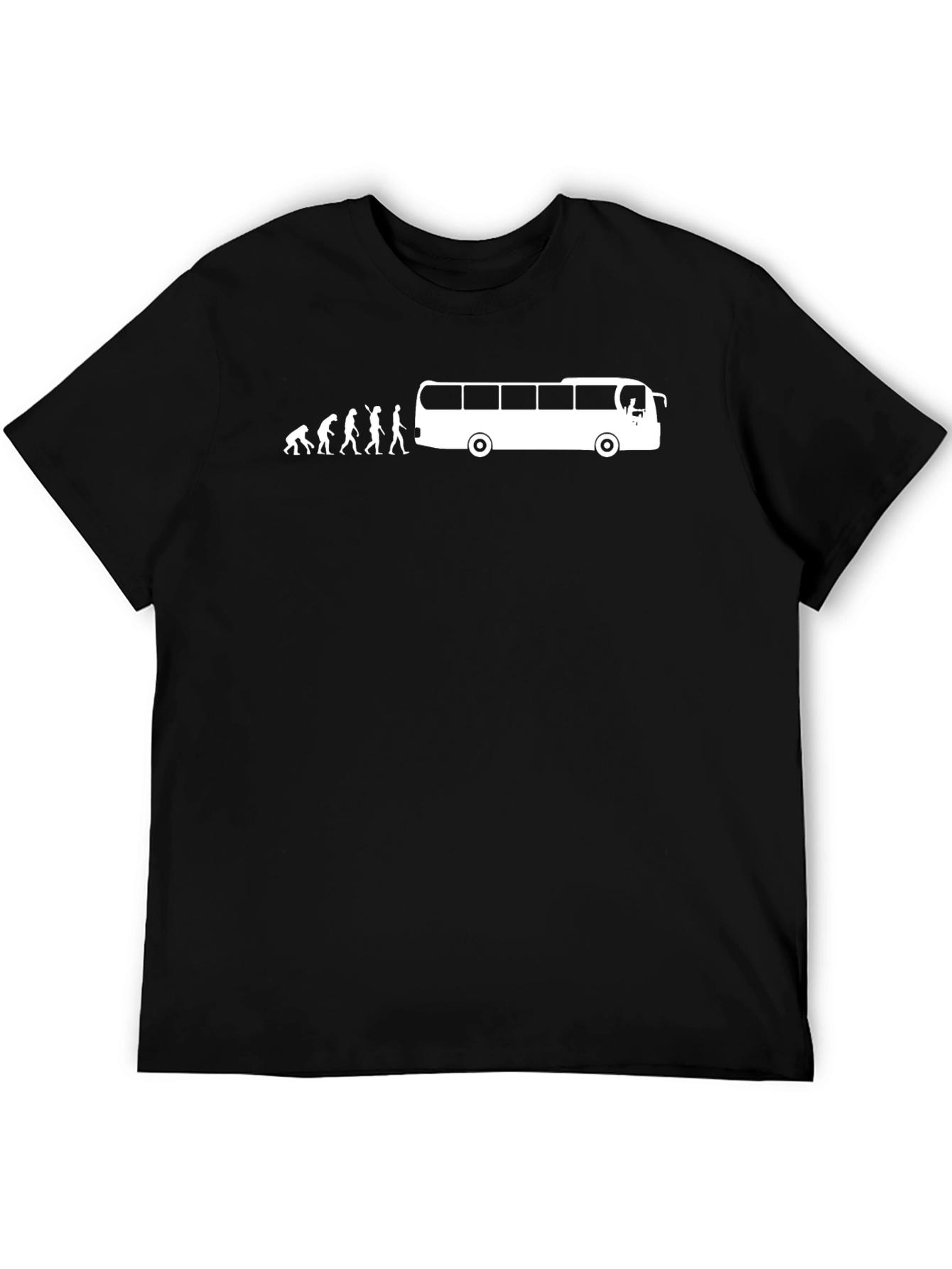Evolution to Bus Driver T-Shirt - Funny Novelty Tee