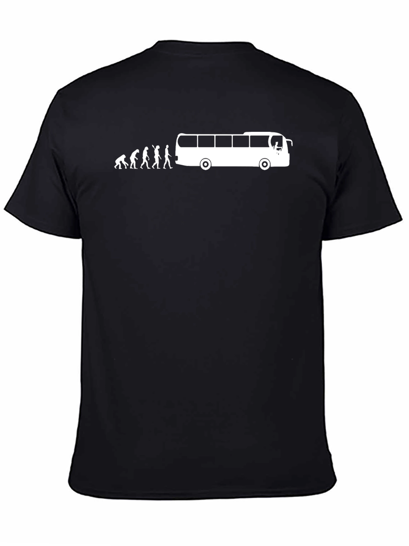 Evolution to Bus Driver T-Shirt - Funny Novelty Tee