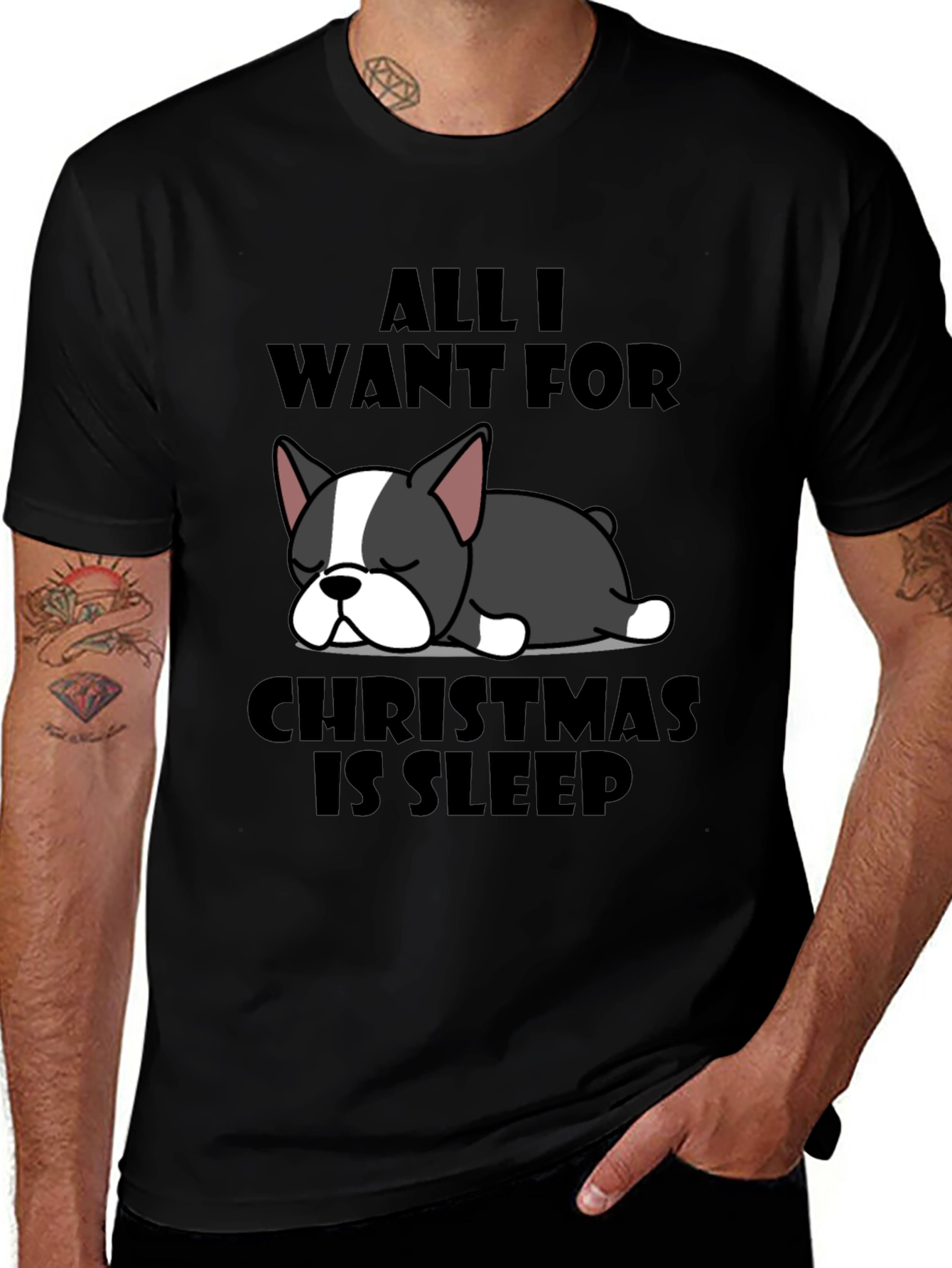 All I Want For Christmas Is Sleep T-Shirt